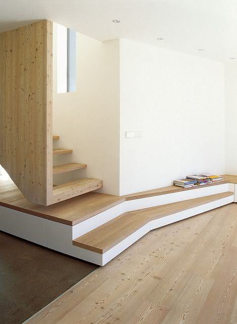 mẫu thiết kế cầu thang gỗ đẹp 53