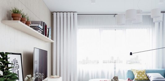 thiết kế căn hộ 20m2 đầy đủ tiện nghi