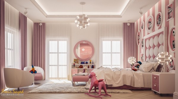 mẫu phòng ngủ trẻ em được thiết kế theo chủ đề vui nhộn đầy sáng tạo 2