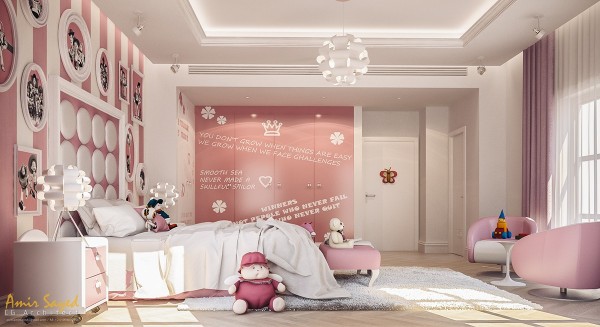 mẫu phòng ngủ trẻ em được thiết kế theo chủ đề vui nhộn đầy sáng tạo 3
