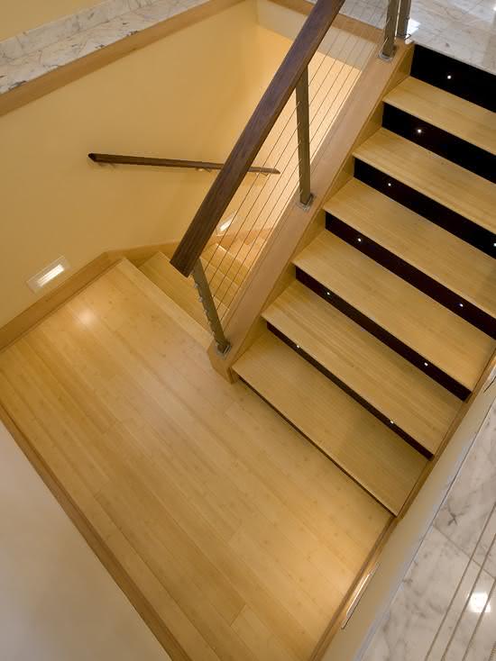 mẫu thiết kế cầu thang gỗ đẹp 24