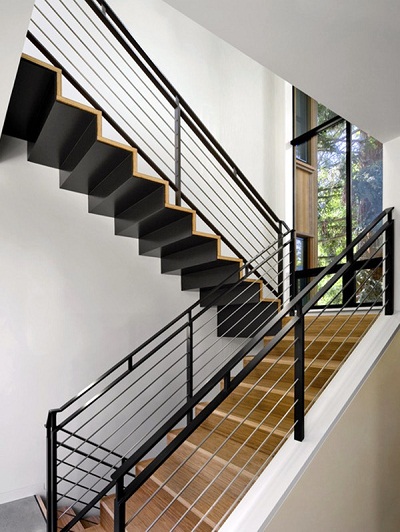 15 mẫu thiết kế cầu thang đẹp được làm từ gỗ, sắt, kính, inox 2018