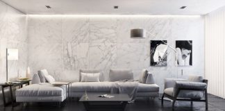 Gạch ốp tường phòng khách - Mẫu gạch ốp tường đẹp cho ngôi nhà bạn