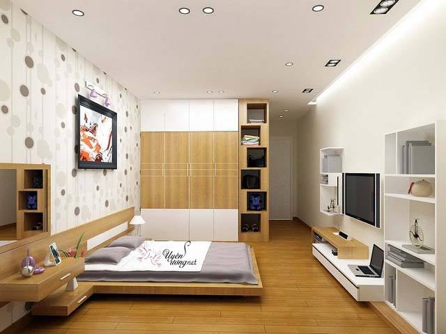 Top 10 mẫu thiết kế thi công nội thất phòng ngủ đẹp cho vợ chồng mới