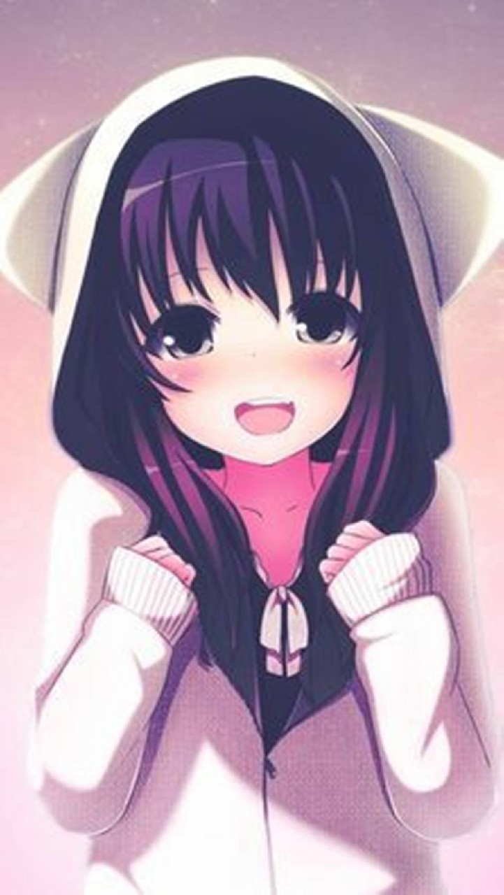 Hình ảnh Anime girl dễ thương cute mang nét buồn nhẹ nhàng