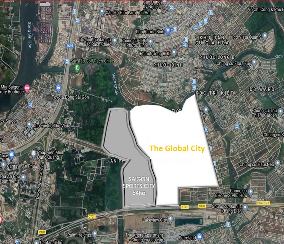 Vị trí và tiềm năng sinh lời The Global City Thủ Đức Masterise Homes