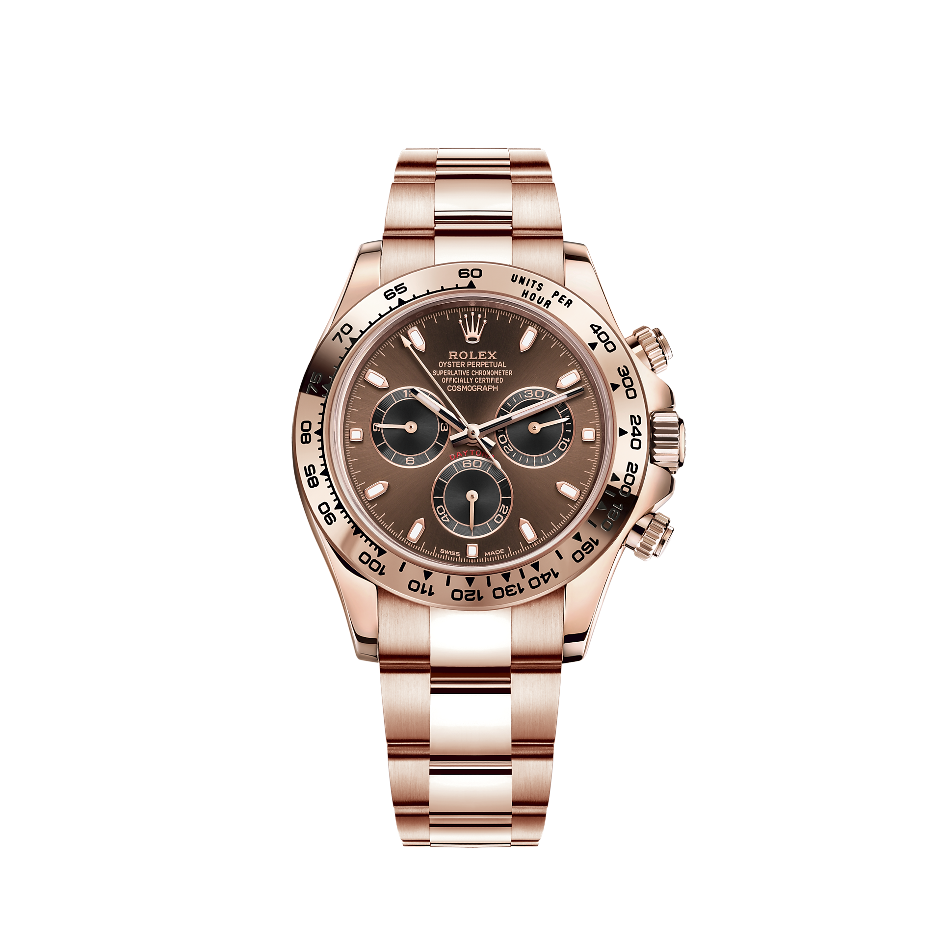 Đồng hồ Rolex Cosmograph Daytona: vàng Everose 18 ct 