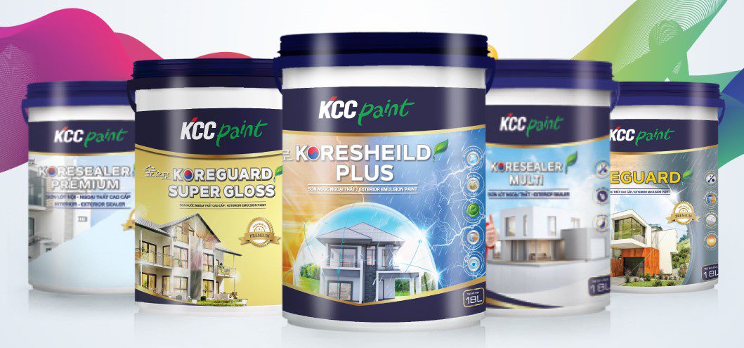 Tập đoàn KCC sản xuất đa dạng mẫu mã sơn