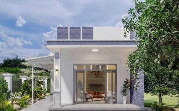 Tổng Hợp Mẫu Nhà Cấp 4 Đẹp 5×20 Đơn Giản & Hiện Đại Nhất